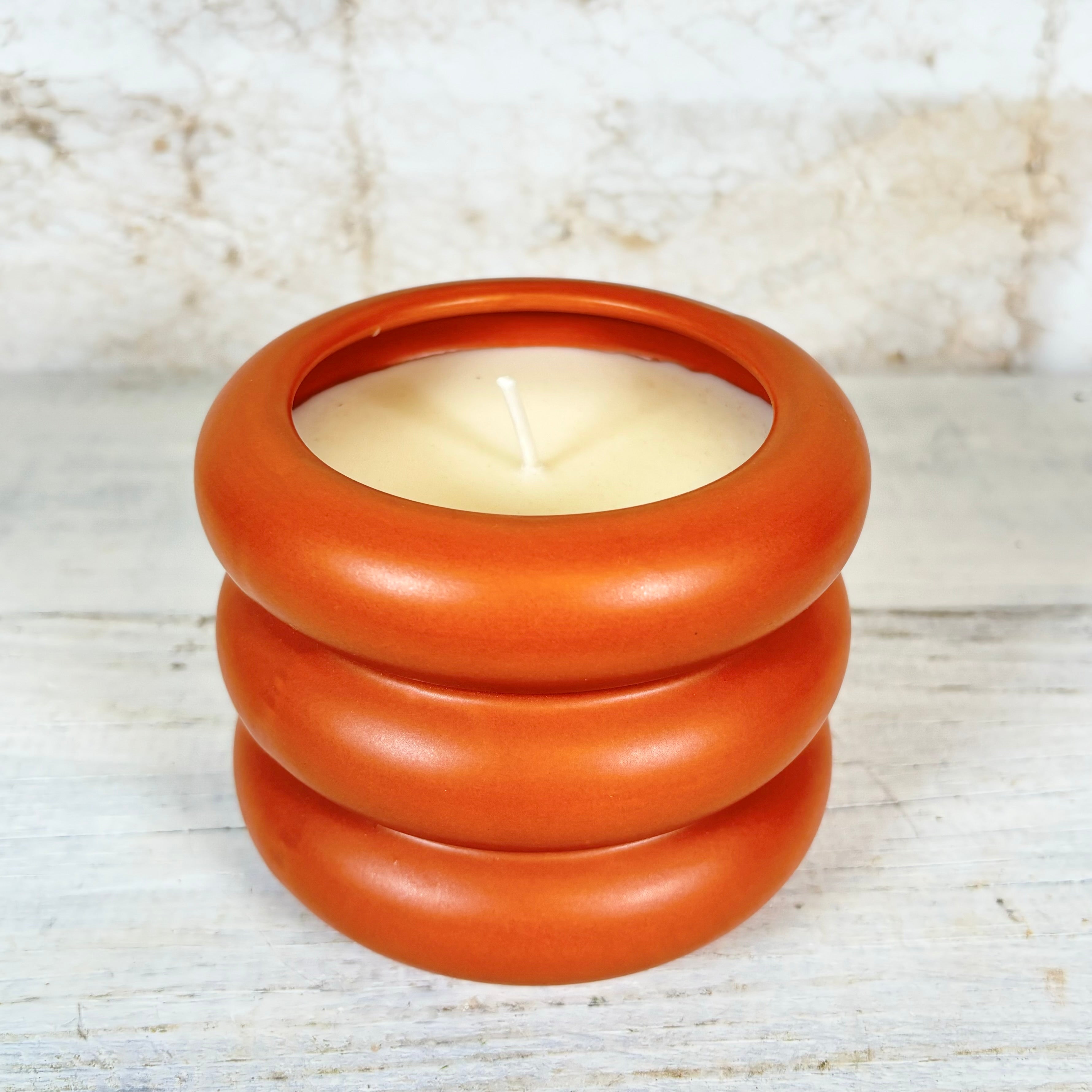 Hand Poured Grapefruit Candle in Terracotta Tumbler
