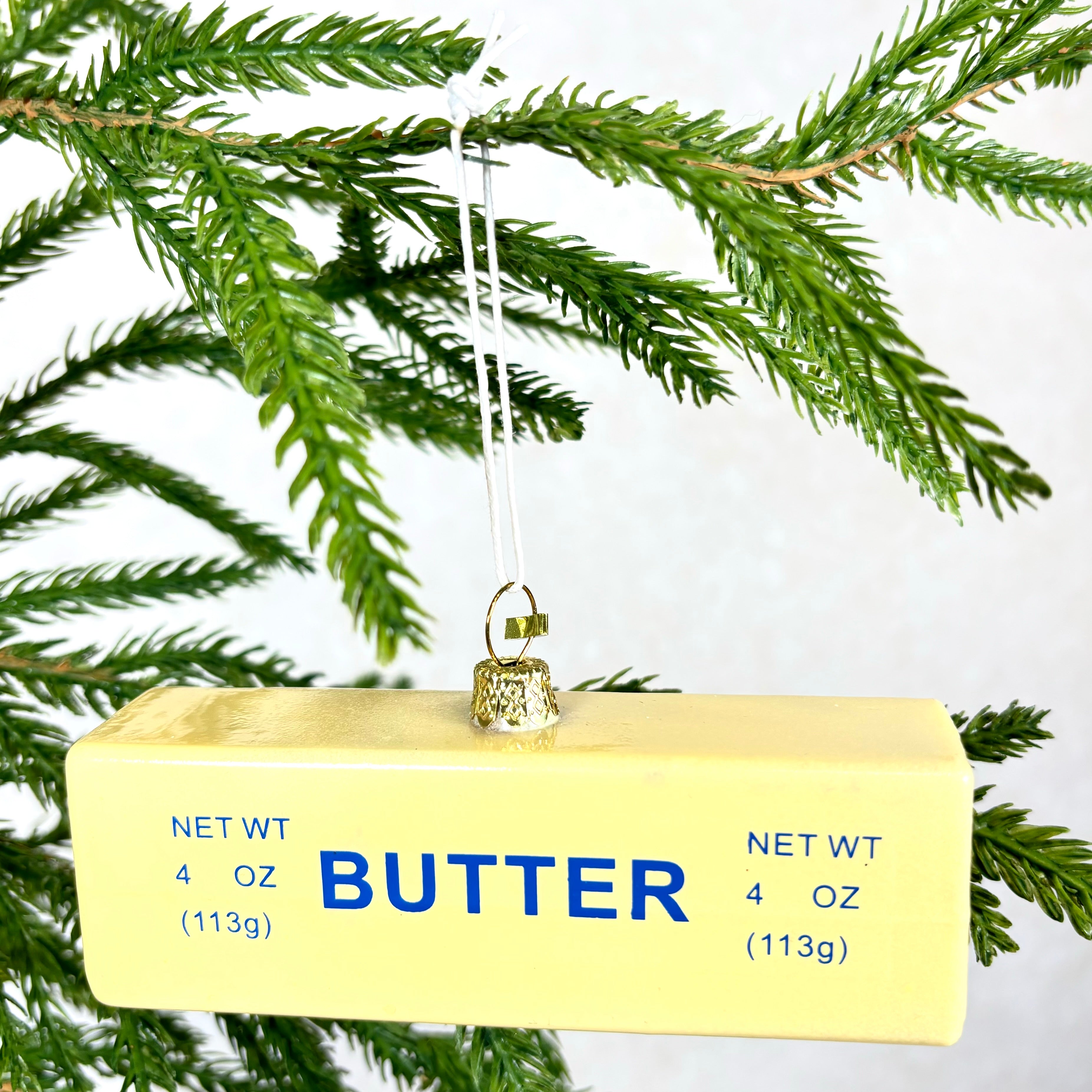 Stick of Butter Glass Ornament