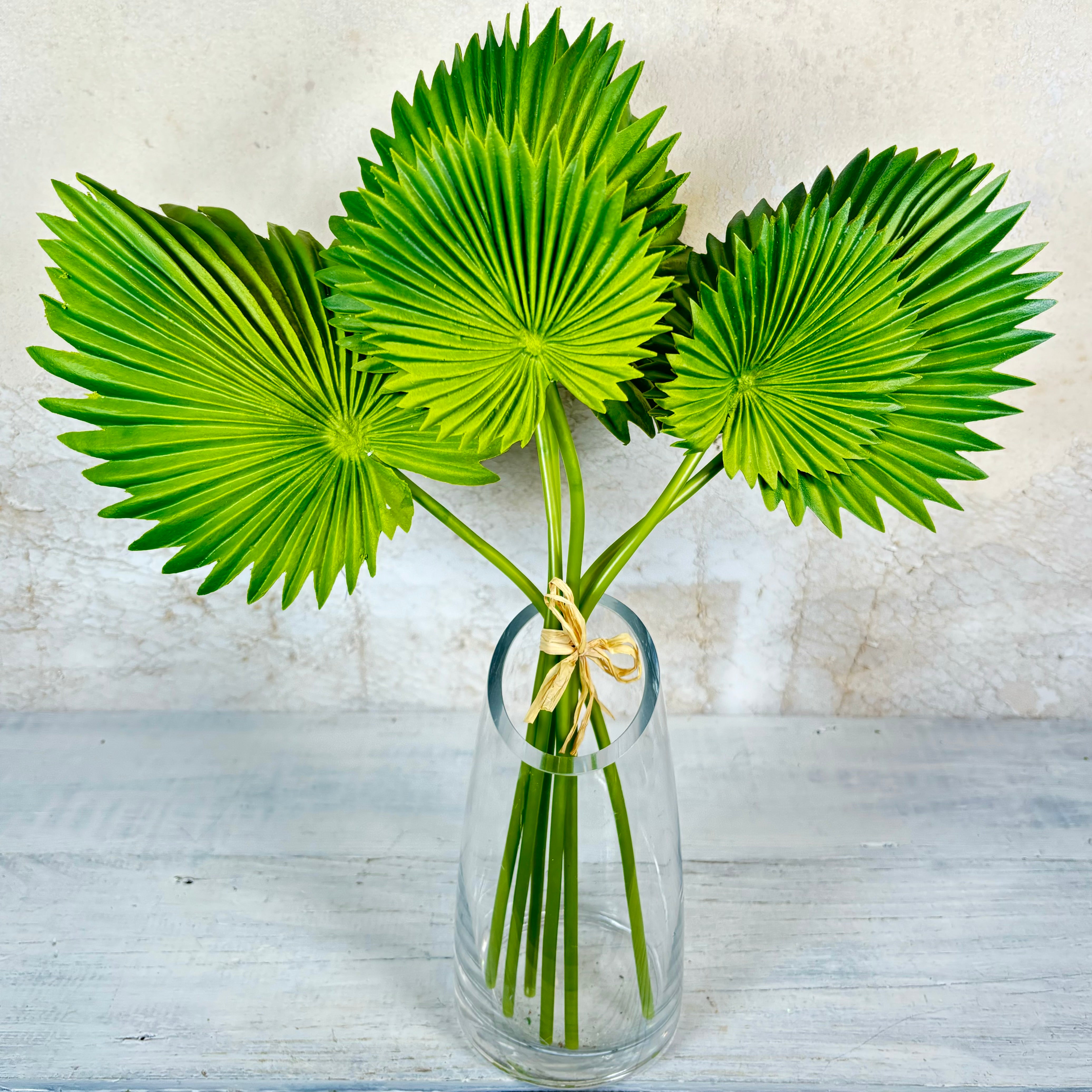 Real Touch Fan Palm Leaf Bundle