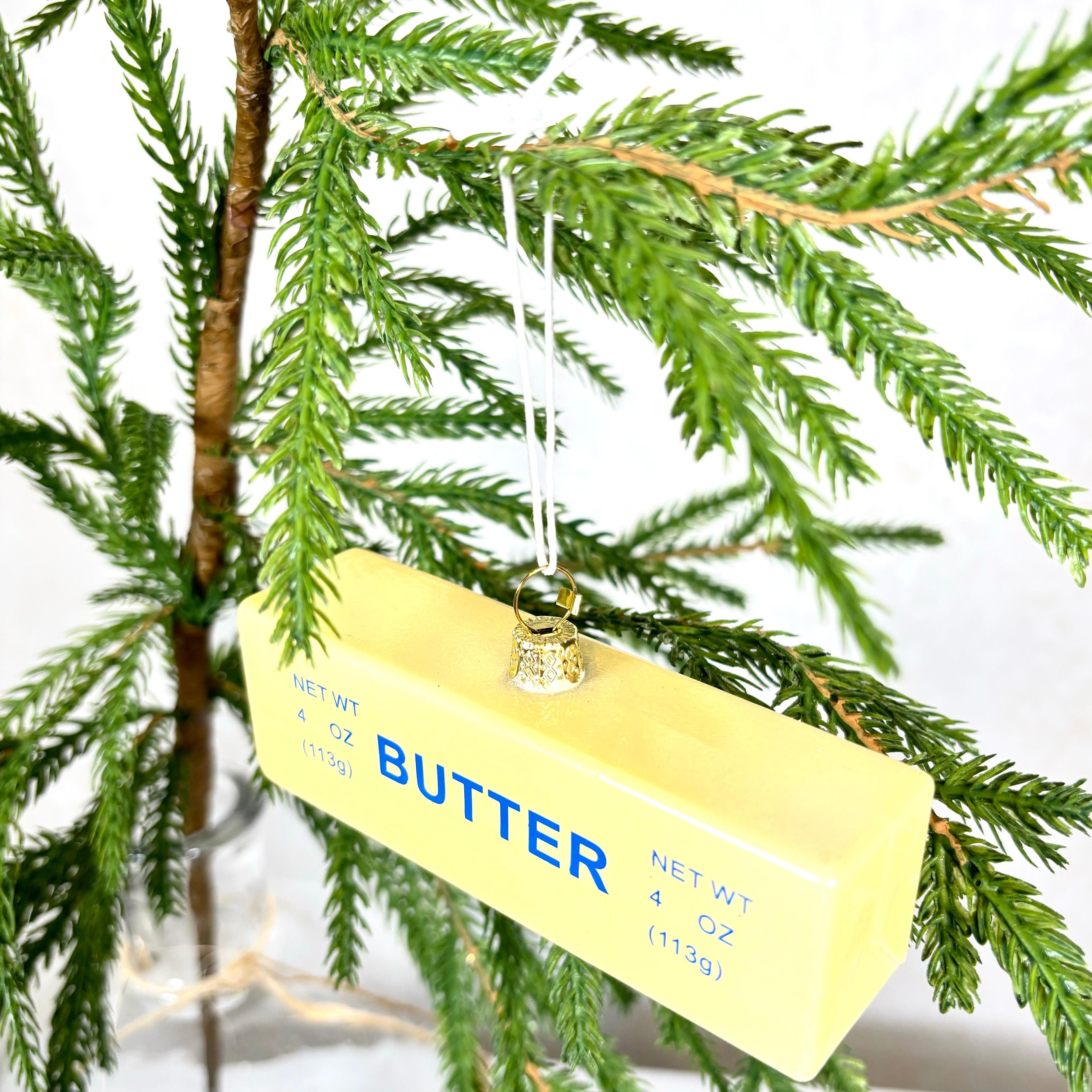 Stick of Butter Glass Ornament