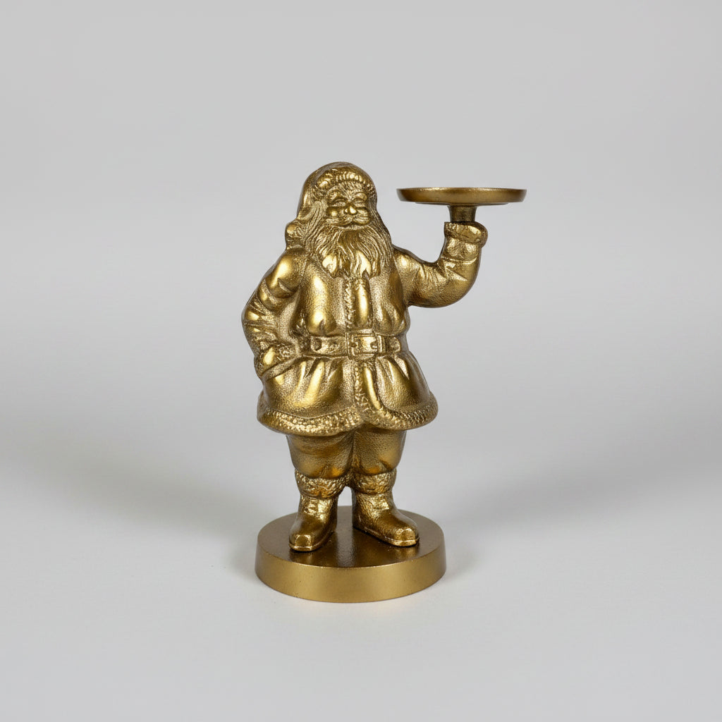 Saint Nick Brass Figurine
