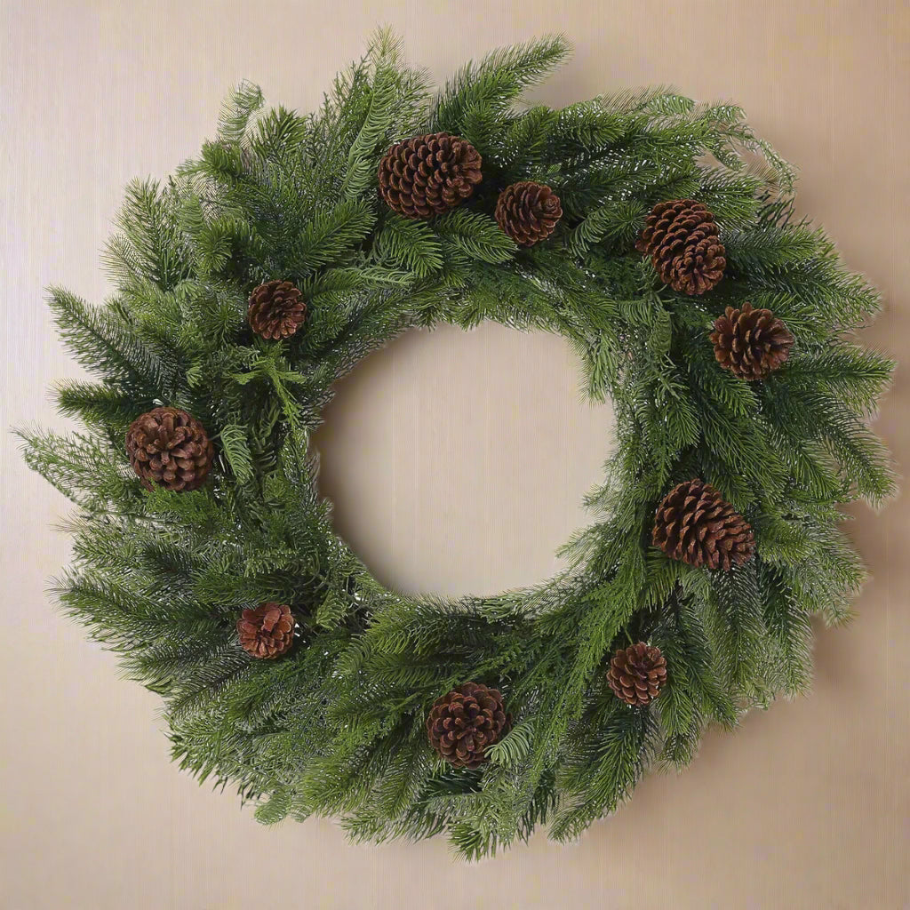 Mixed Pine Wreath