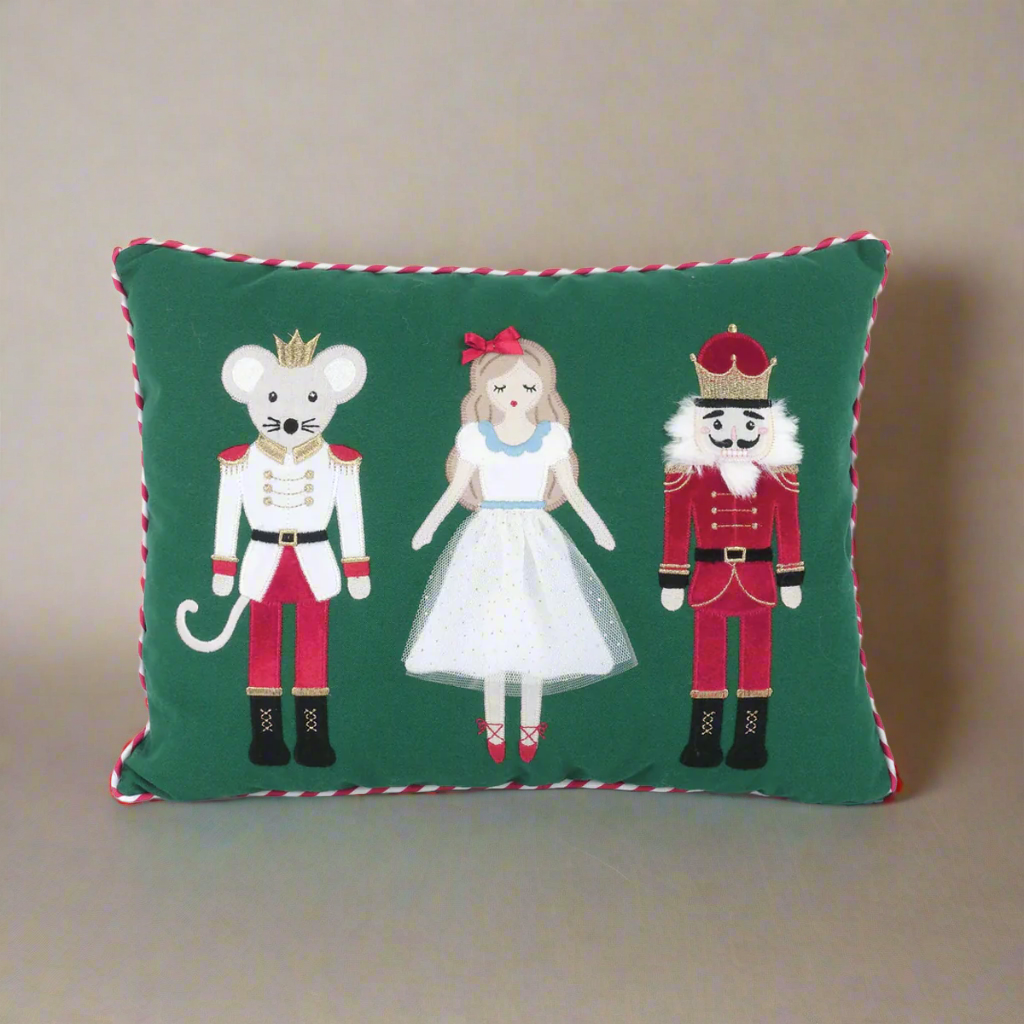Nutcracker Suite Lumbar Pillow