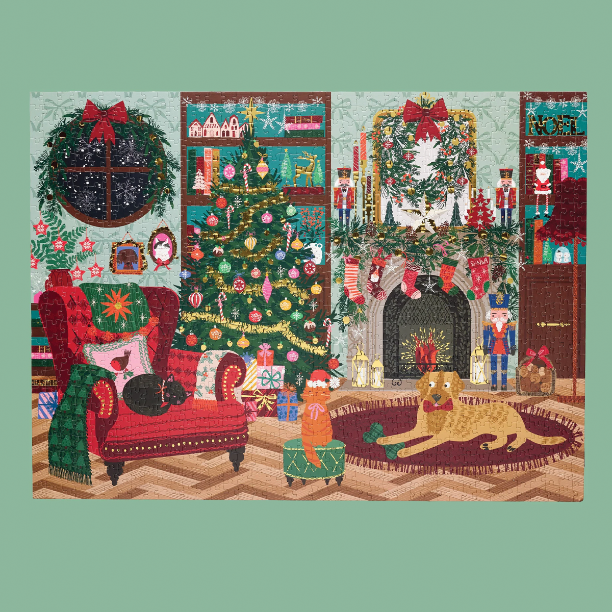 Festive Family Room Puzzle