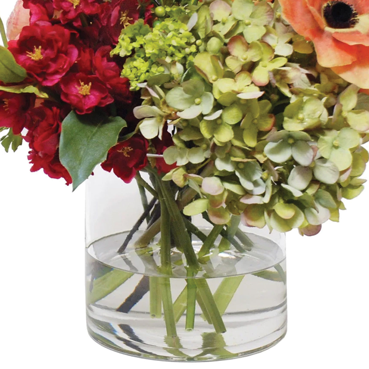 Ranunculus and Anemone in Vase