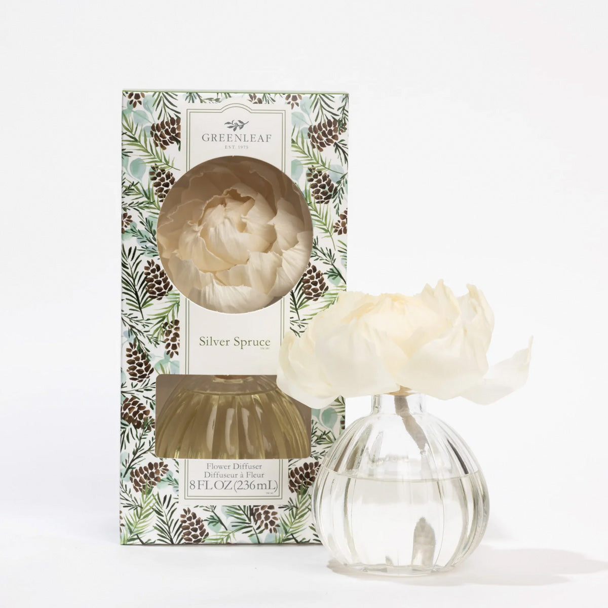 Silver Spruce Evergreen Woods Flower Diffuser