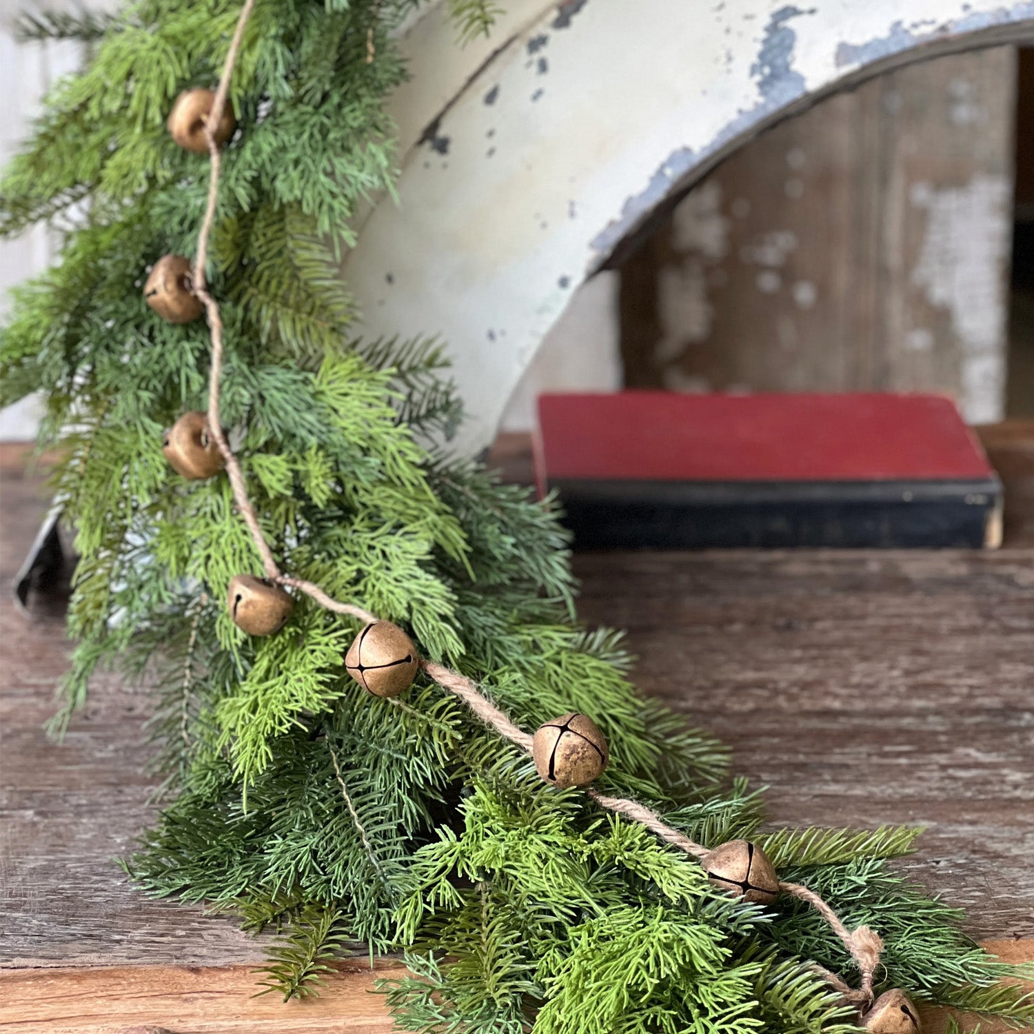 Small Gold Jingle Bell Garland