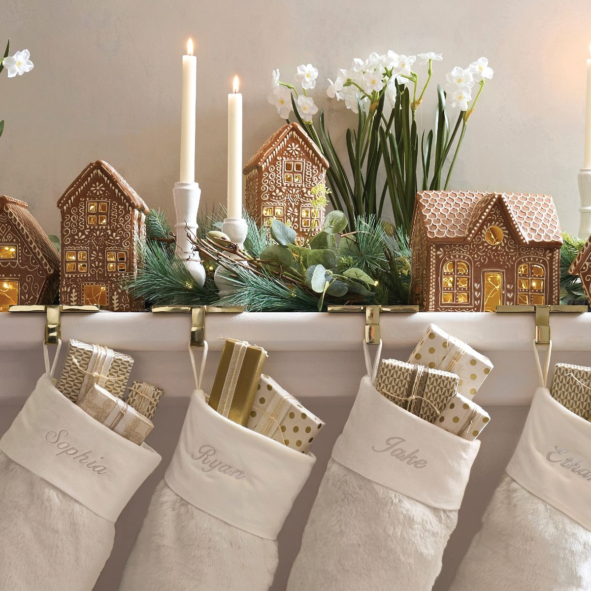 Gold Stocking Holder