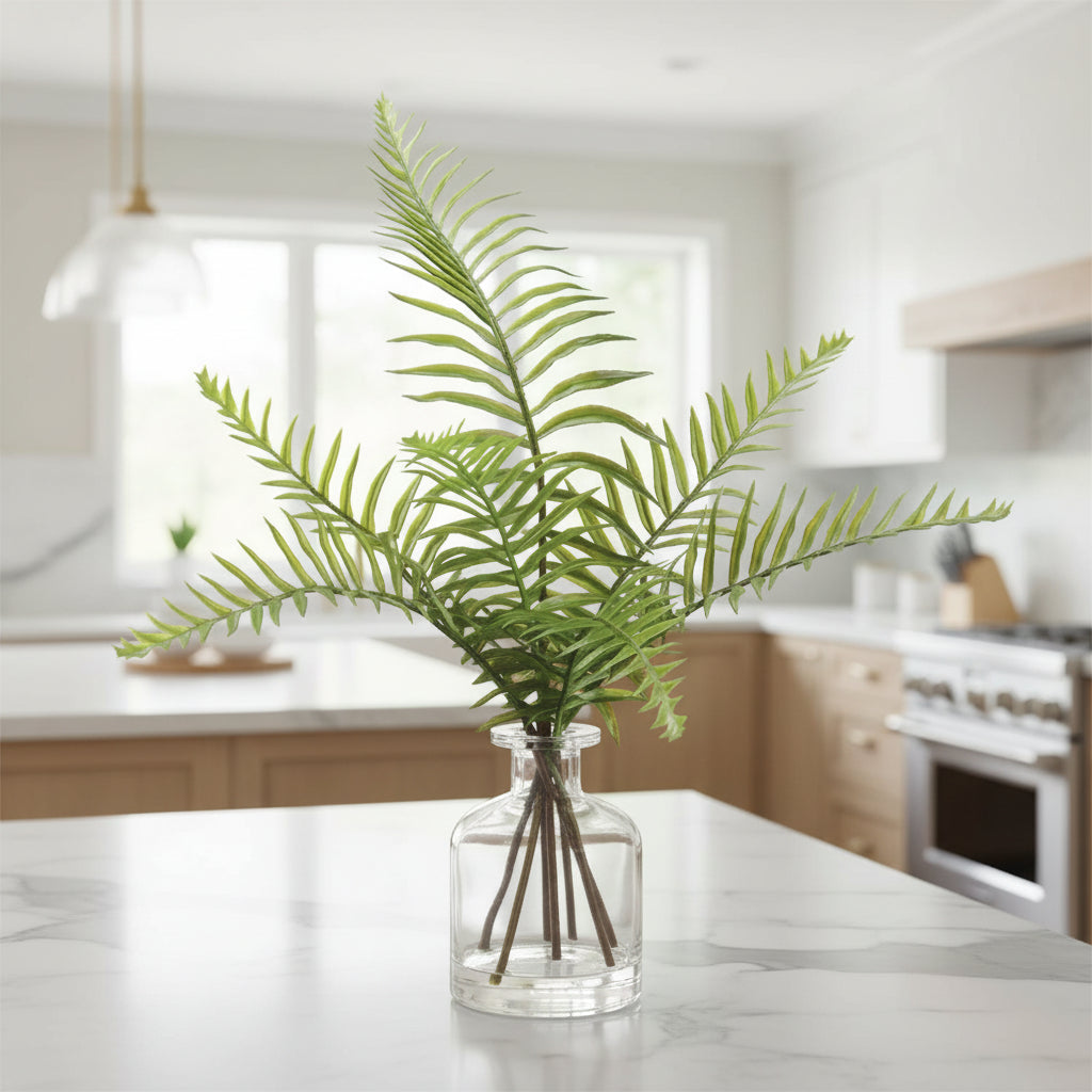 Sword Fern in Glass