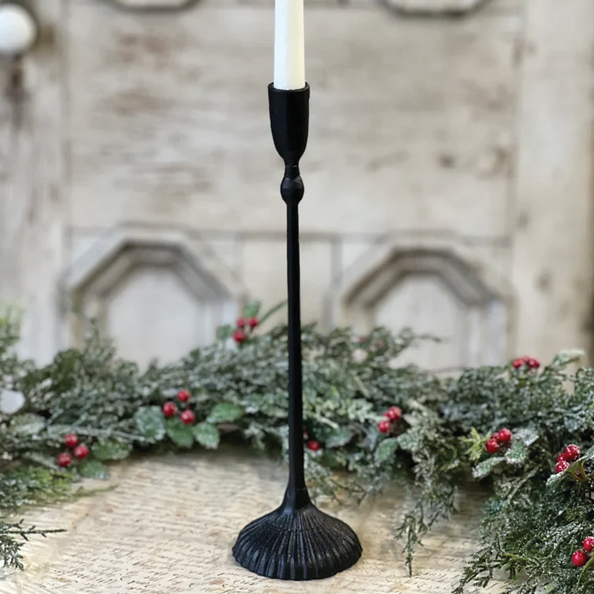 Tall Black Manarola Holder