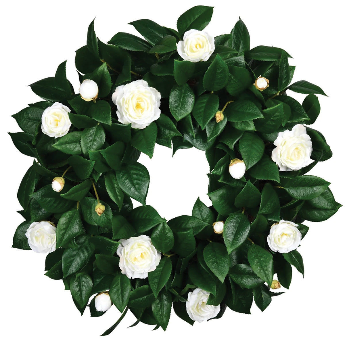 White Camellia Wreath