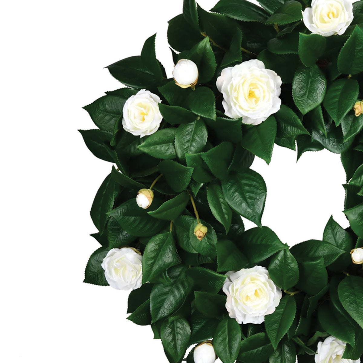 White Camellia Wreath
