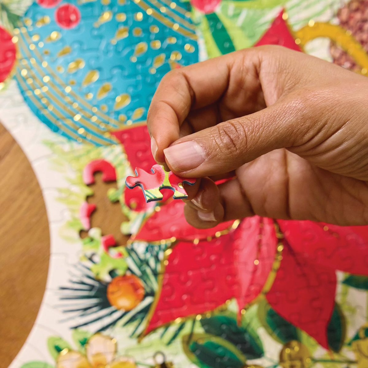 Holiday Wreath Puzzle