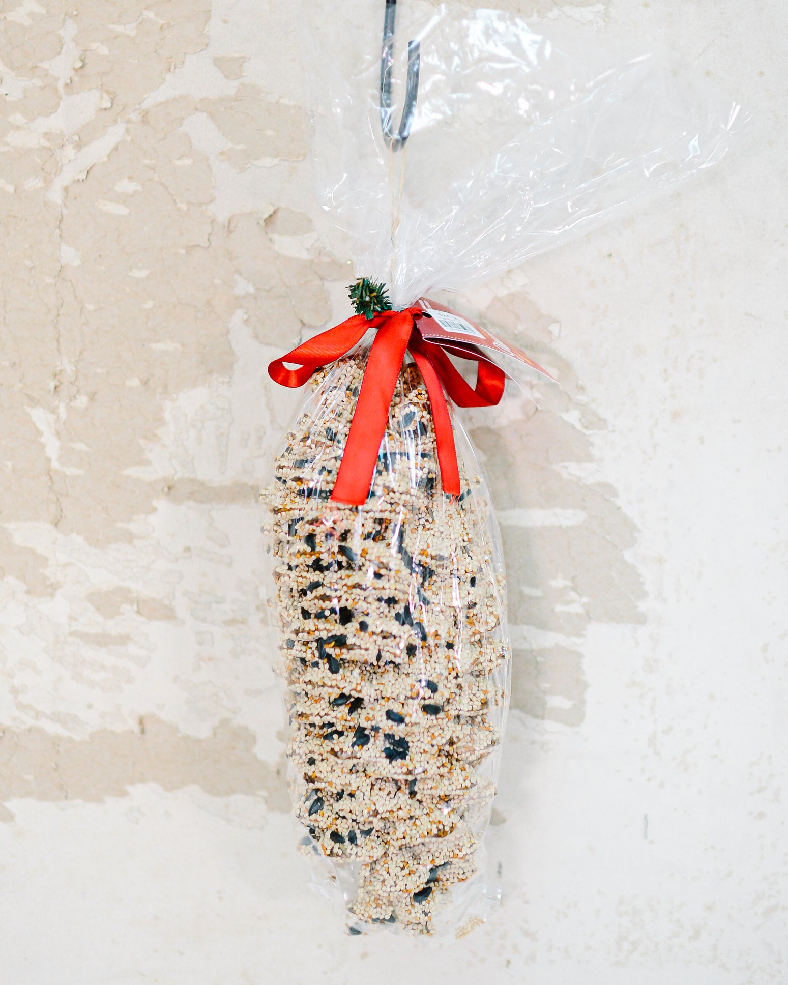 Large Holiday Bird Seed Pinecone