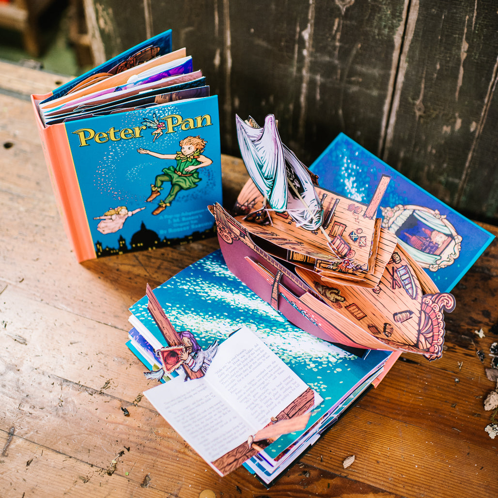 We love these books! All ages will appreciate this classic story brilliantly, presented by Robert Sabuda. His pop-up books are true pieces of art and guaranteed to thrill anyone who receives them as a gift.