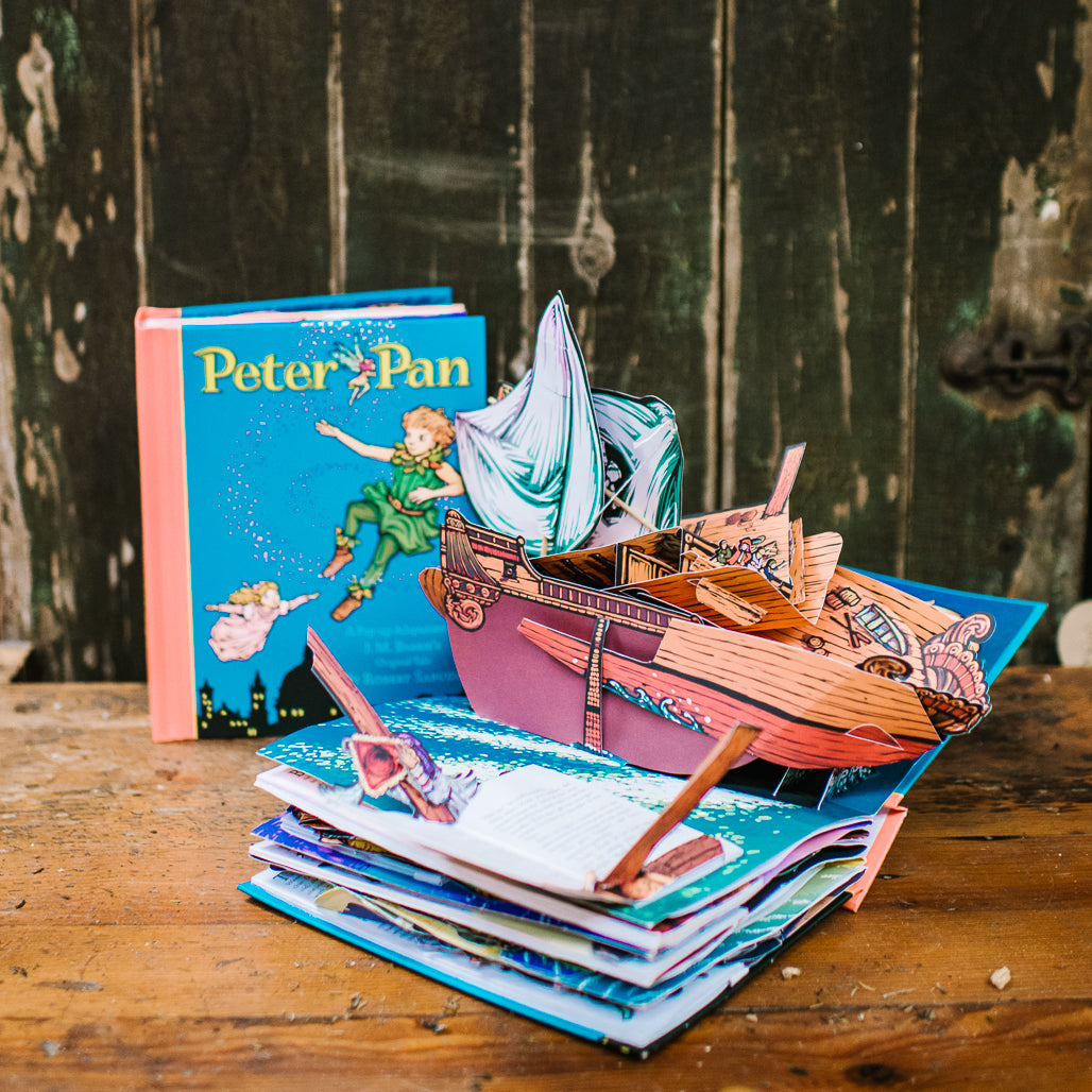 We love these books! All ages will appreciate this classic story brilliantly, presented by Robert Sabuda. His pop-up books are true pieces of art and guaranteed to thrill anyone who receives them as a gift.