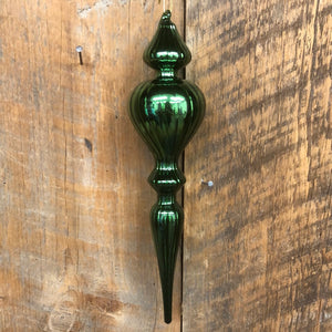 Green Finial Ornament