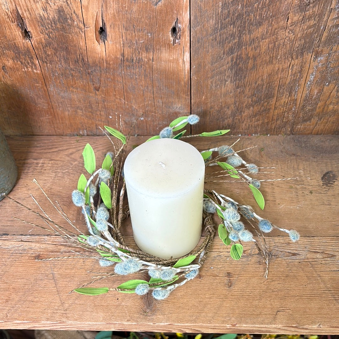 Pussy Willow Candle Ring