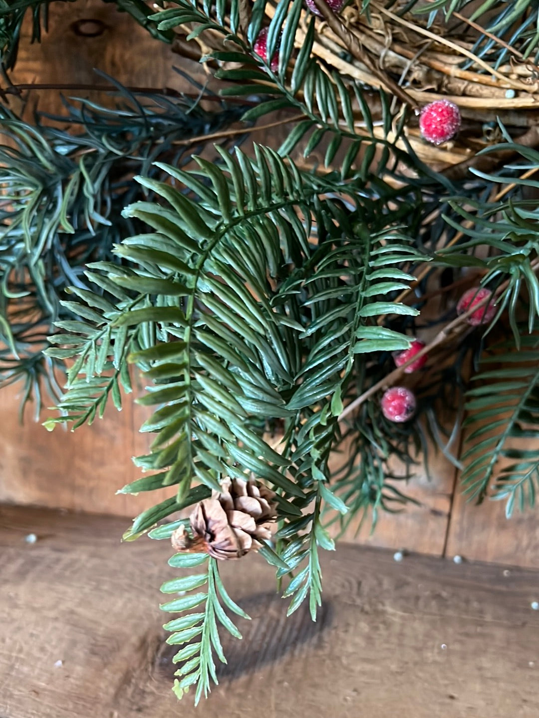 28"D English Cedar Wreath