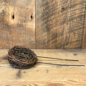 Bird's Nest with Metal Pick Small
