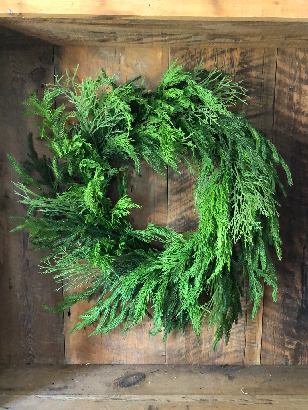 Woodland Evergreen Wreath