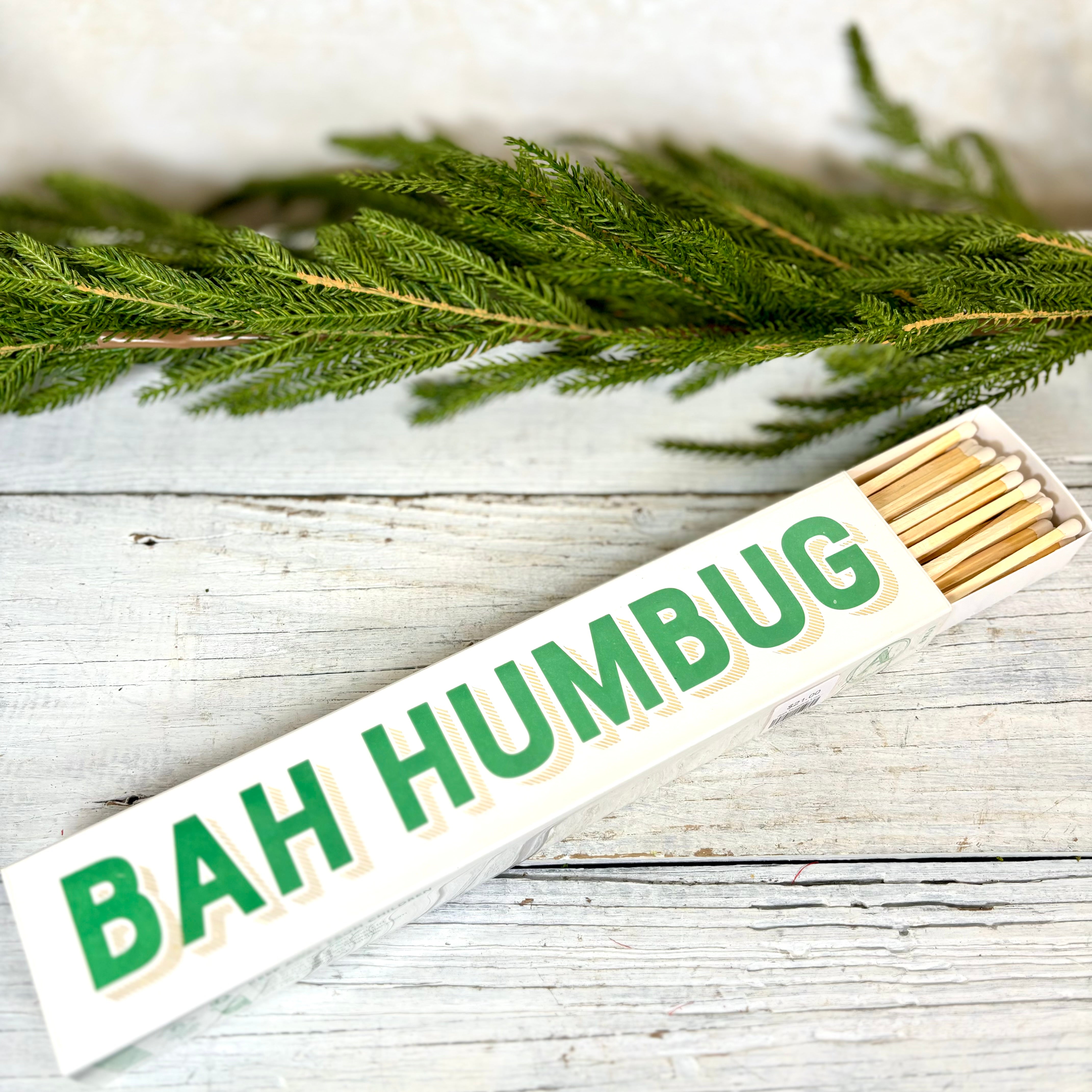 Bah Humbug Long Reach Box of Matches