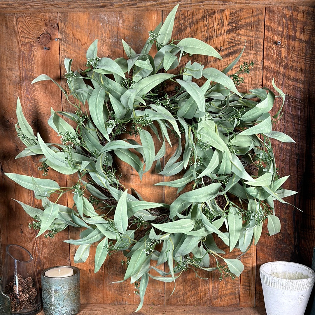 Eucalyptus Leaves Wreath