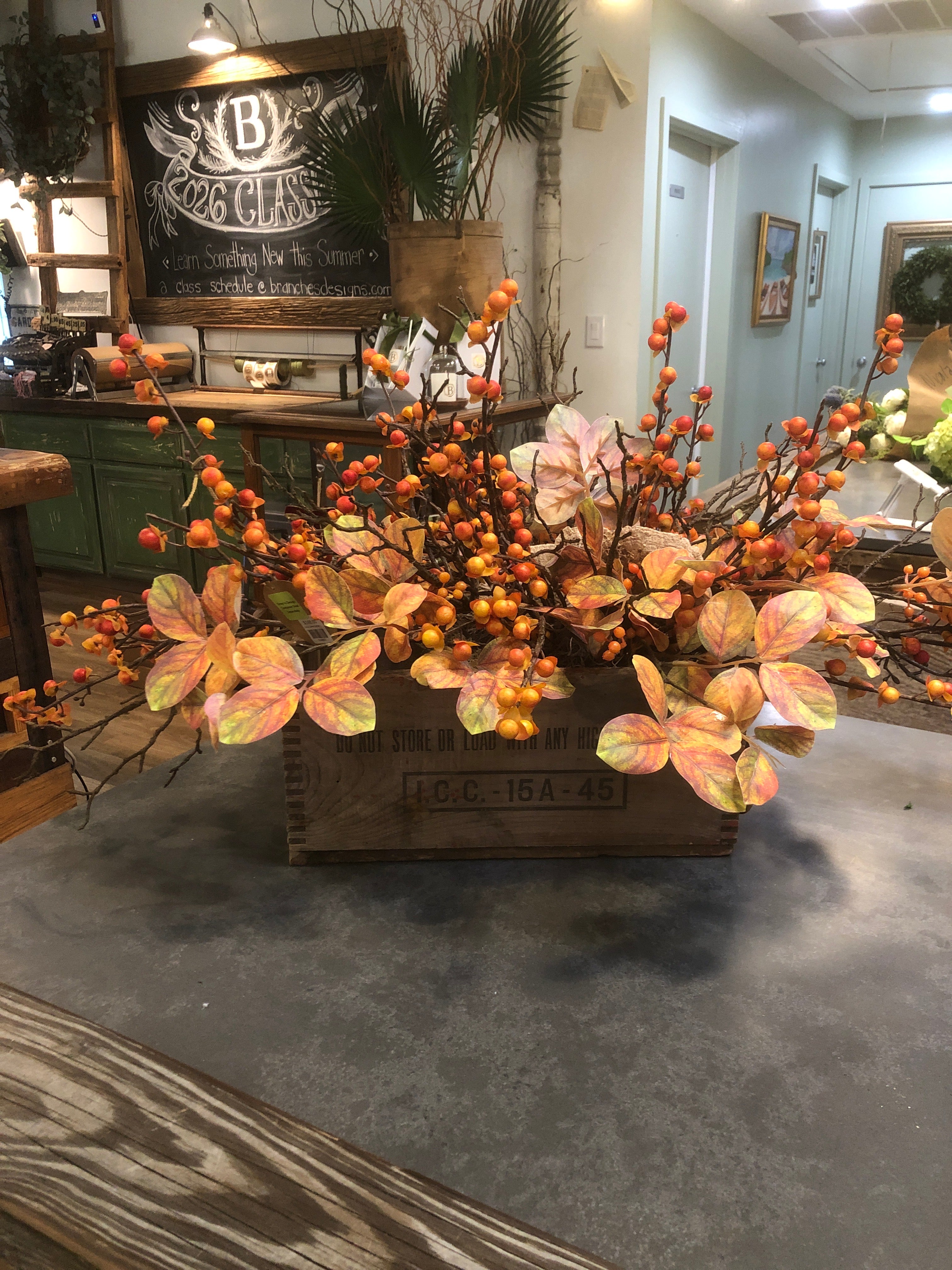 Bittersweet Centerpiece Drop In