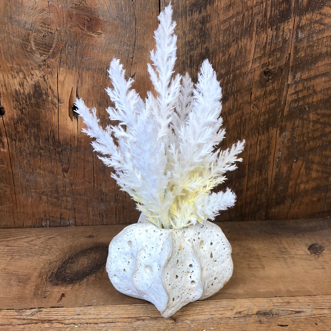 Luffa Small Vase Sand