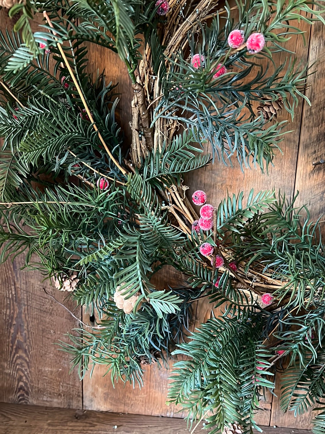 28"D English Cedar Wreath