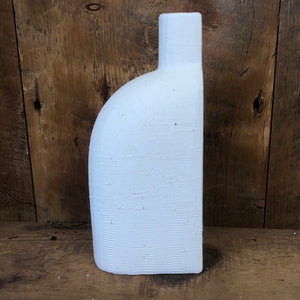 Bookend White Resin Vase