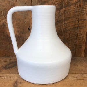 Terra Cotta White Jug