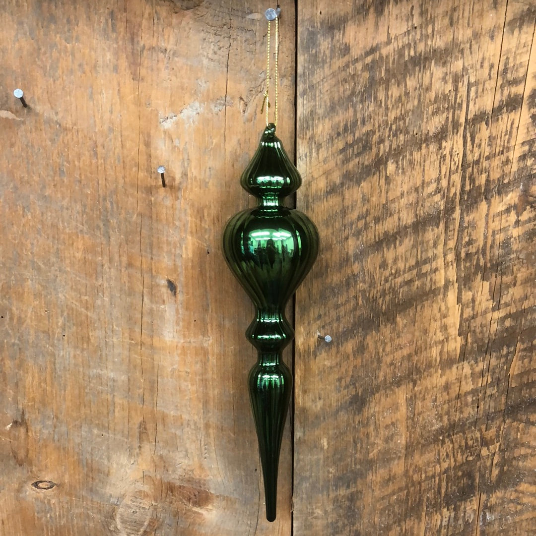 Green Finial Ornament