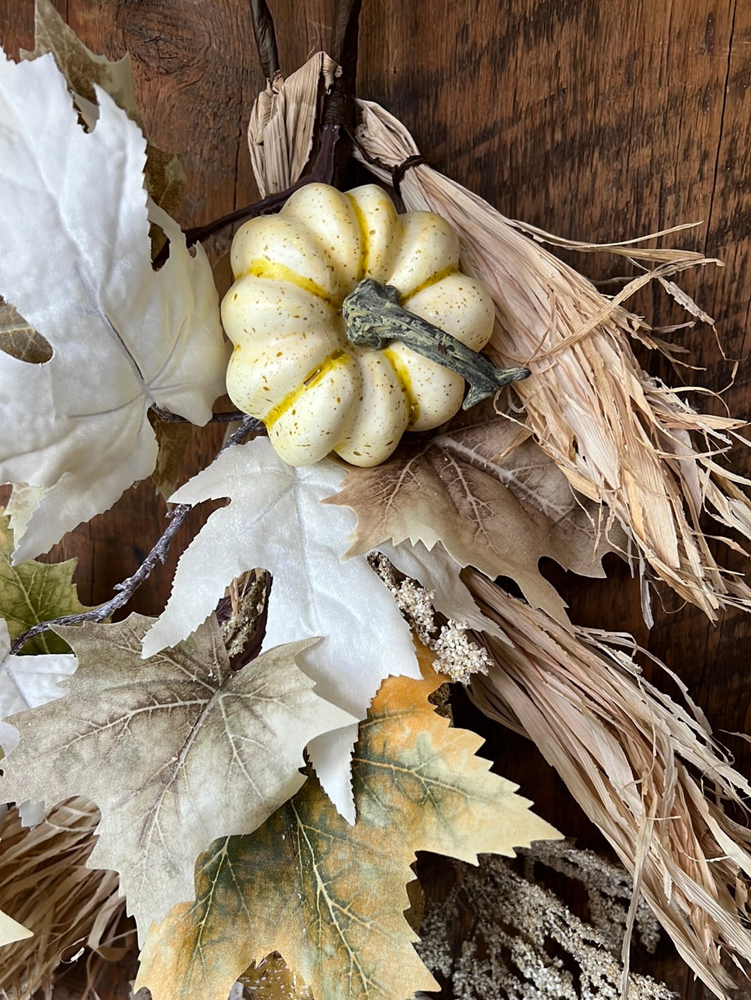 Harvest Leaf Pumpkin, Gourd Spray