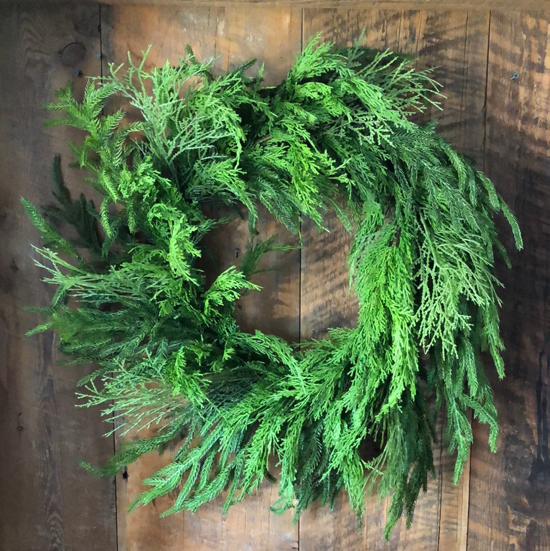 Woodland Evergreen Wreath