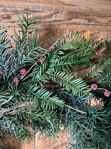 32"D English Cedar Wreath