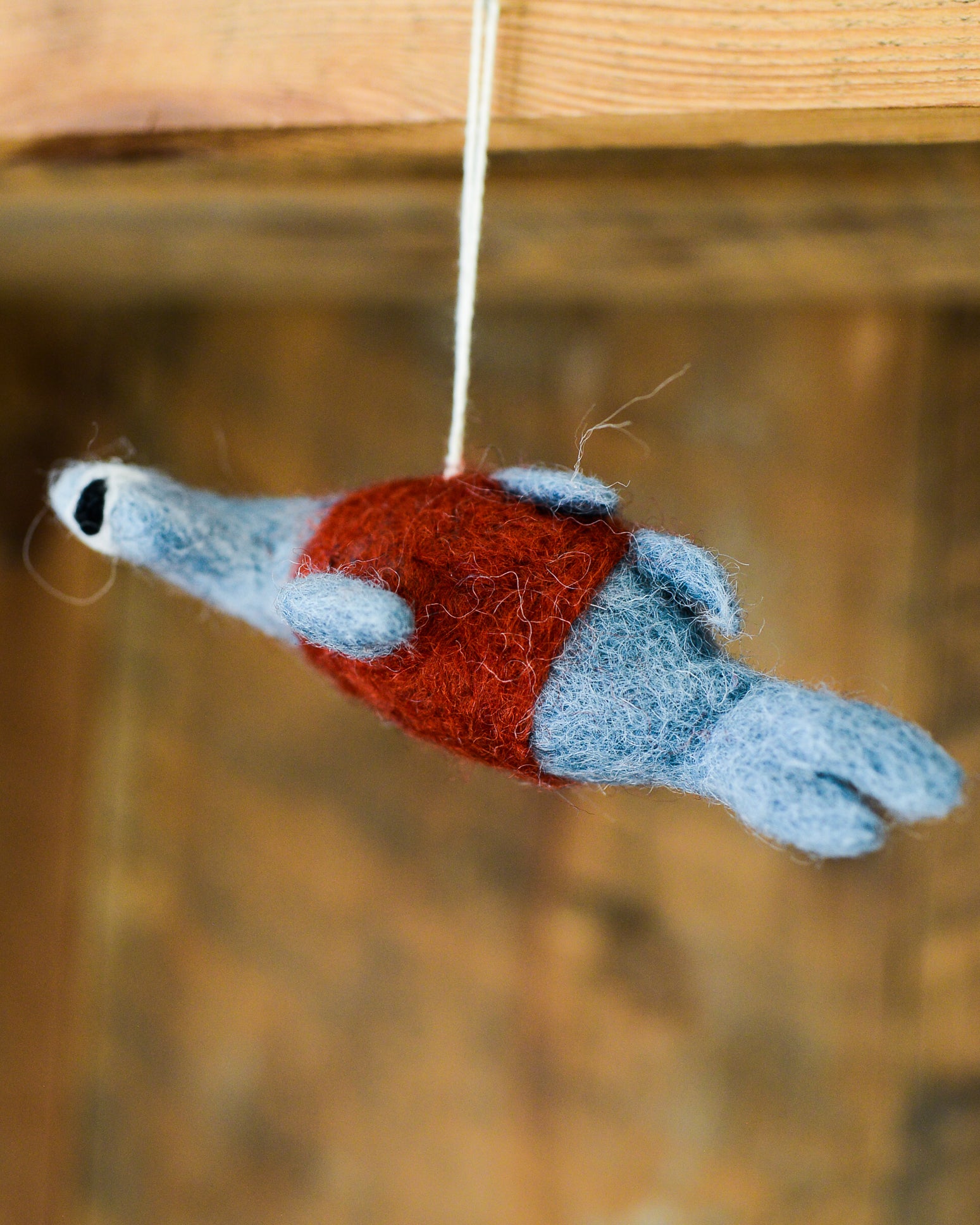 Felt Hammerhead Shark Ornament