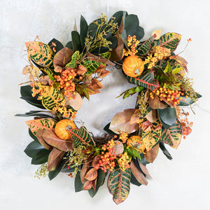 Classic Harvest Wreath