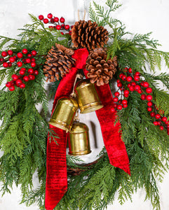 Joy to the World Holiday Wreath