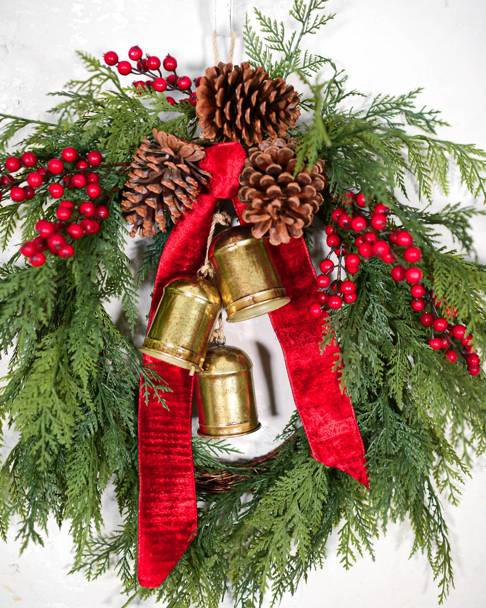 Joy to the World Holiday Wreath