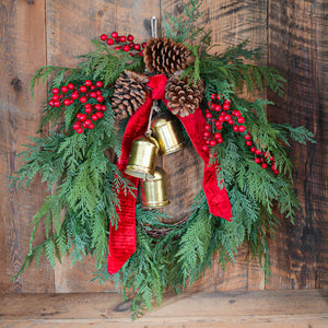 Joy to the World Holiday Wreath