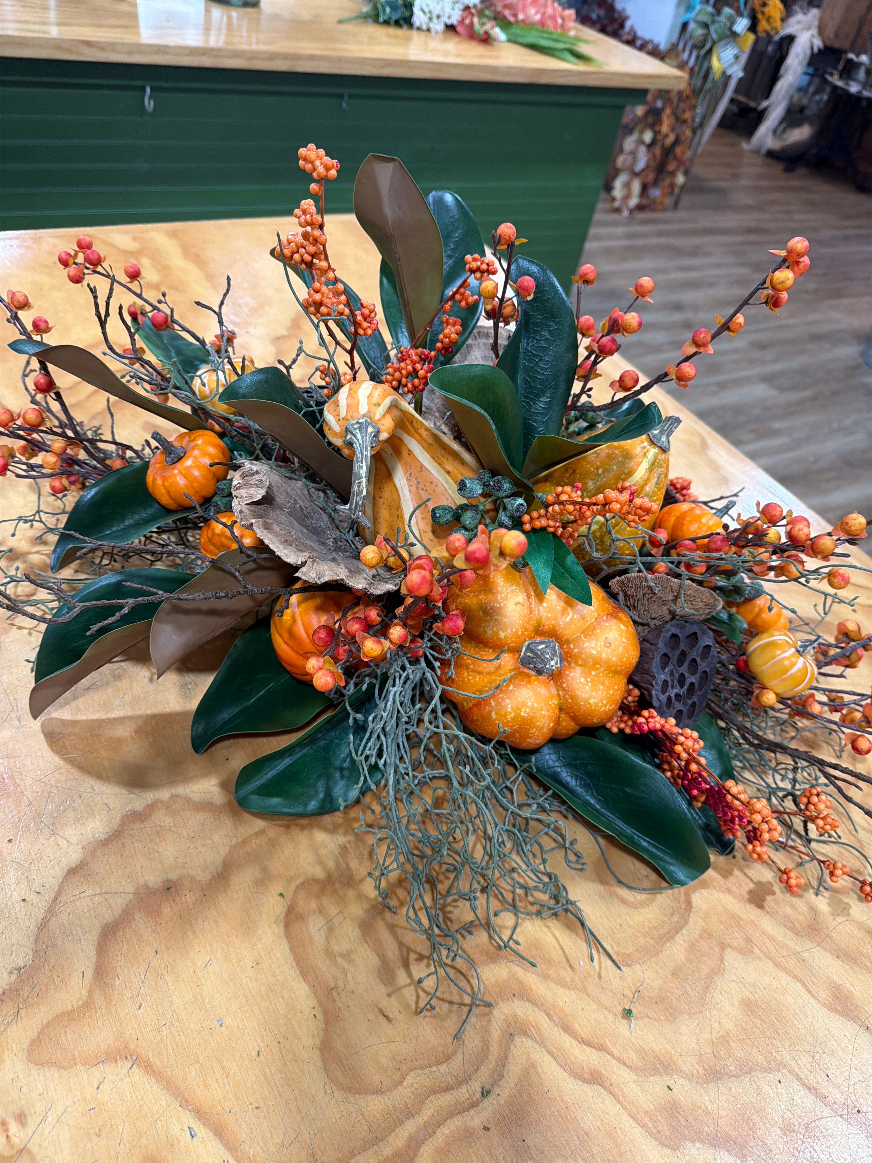 Pumpkin Patch Centerpiece Drop In