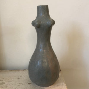Blue Budvase with Knobs