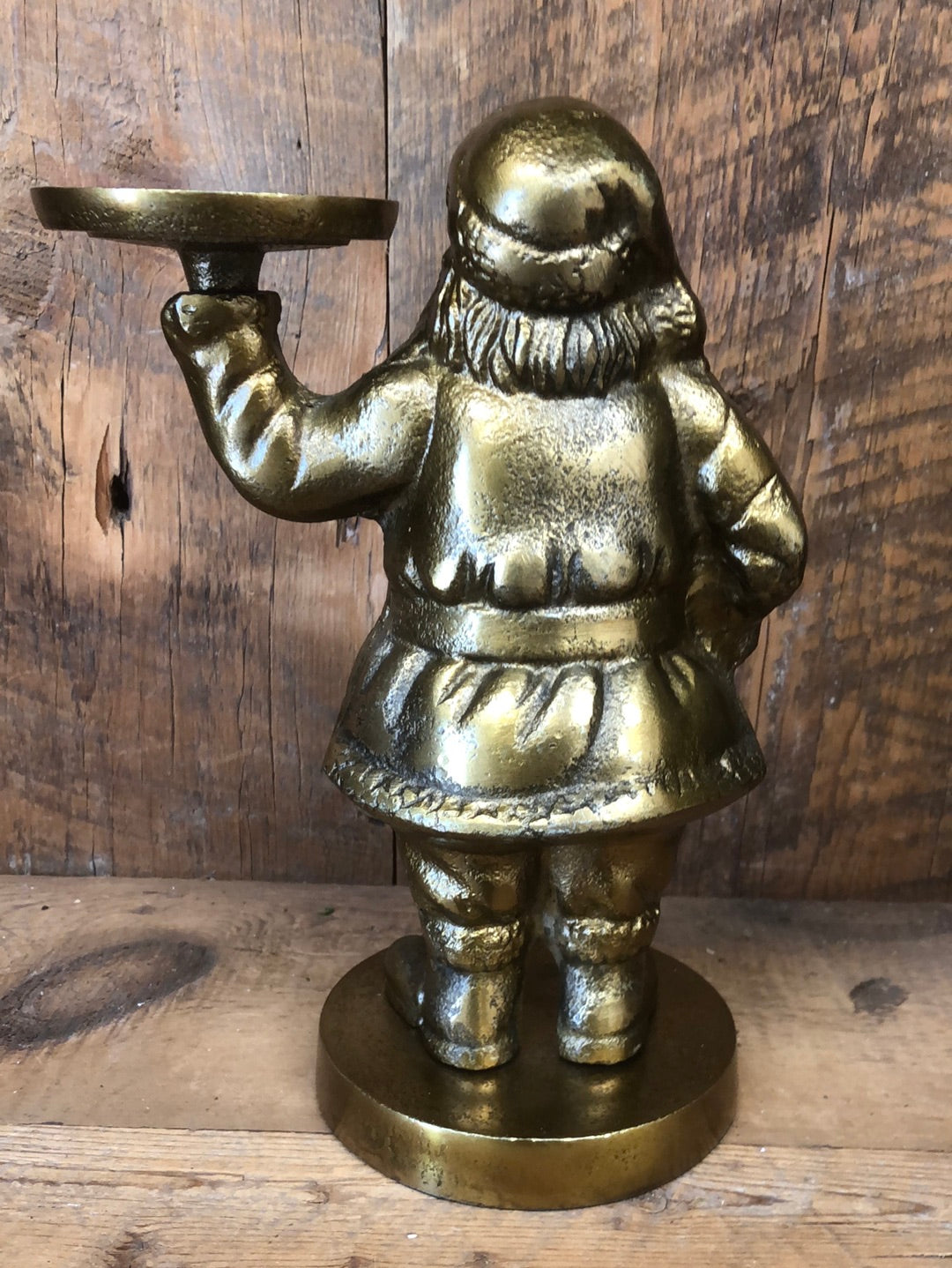Brass Saint Nick Figurine