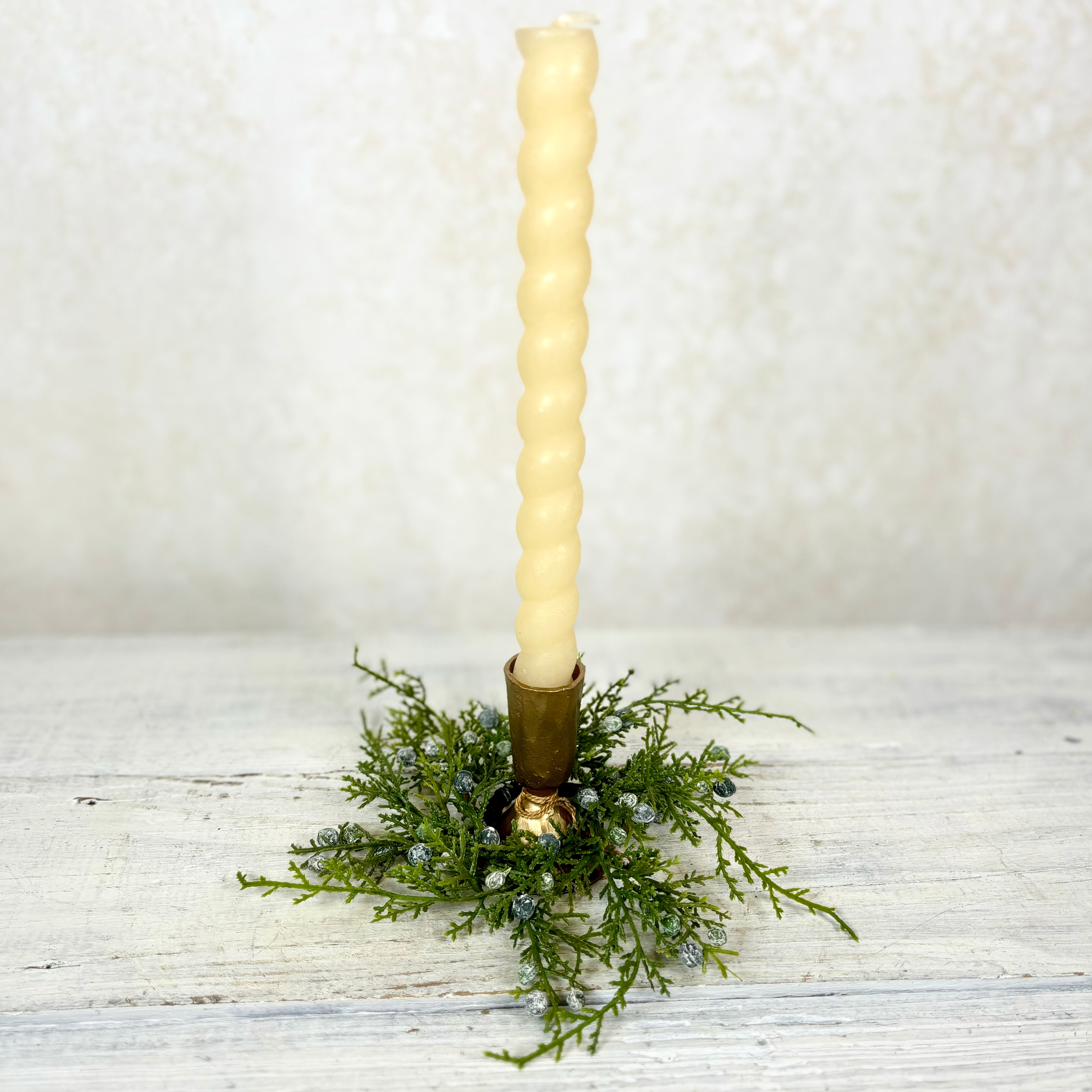 Juniper Candle Ring Small