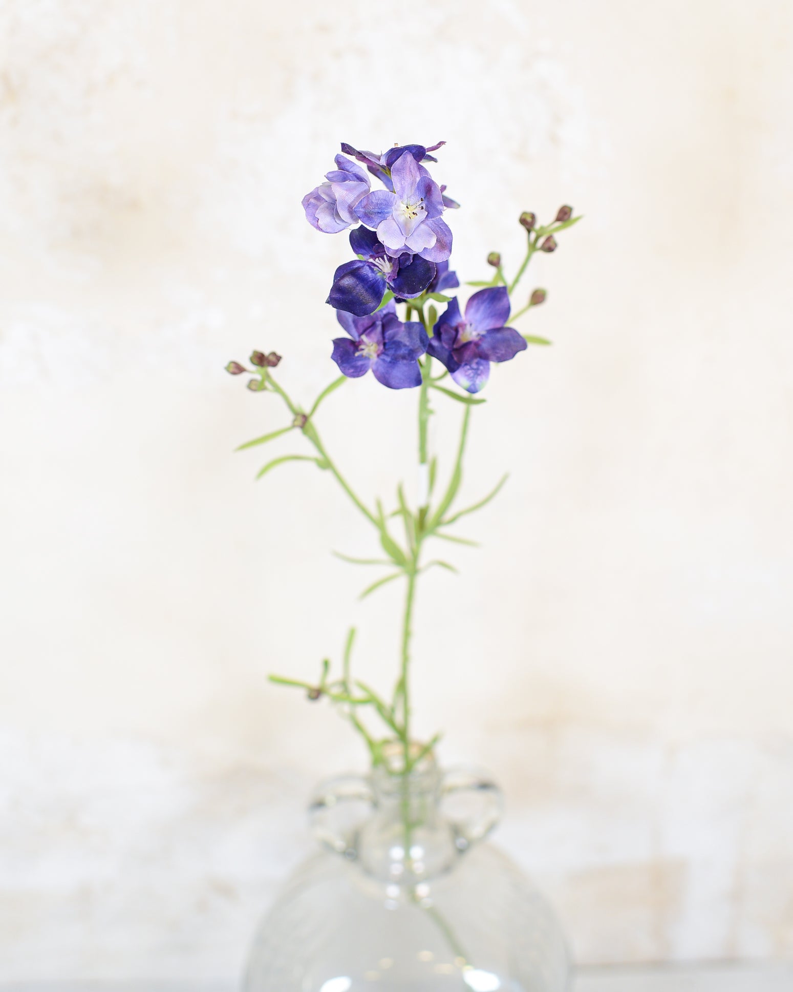 Larkspur Purple Blue Spray Stem