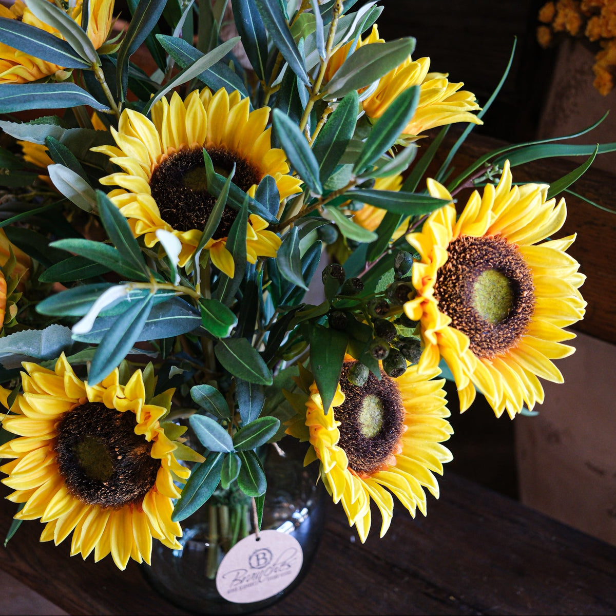 Sunflower Harvest Grand Bouquet Drop In