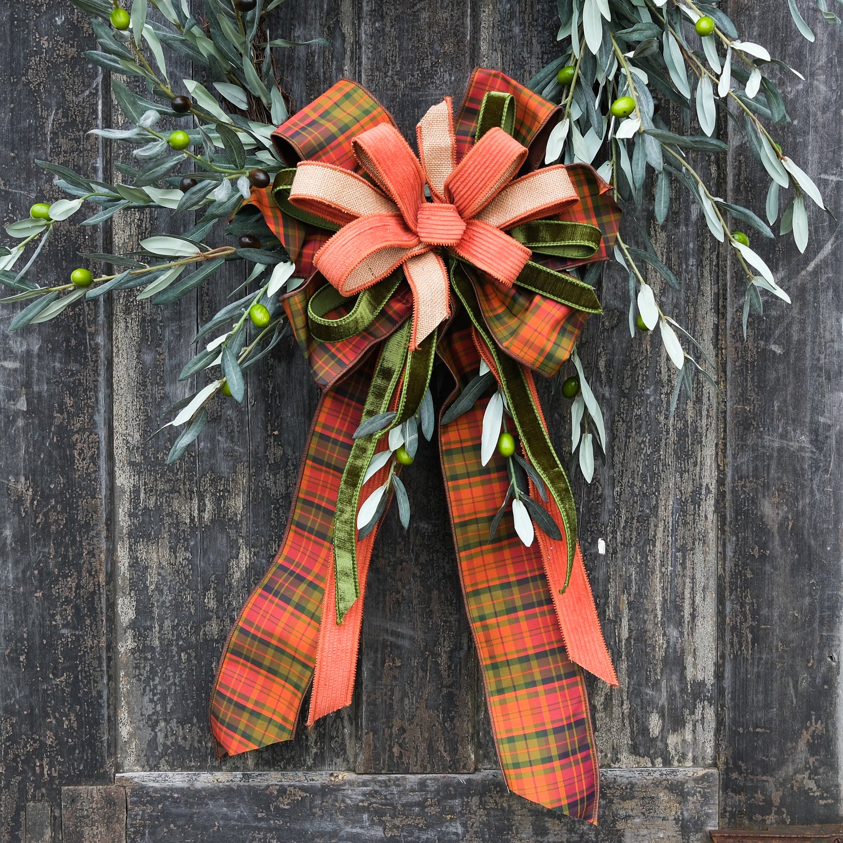 Luxe Autumn Hunt Hand-Tied Bow