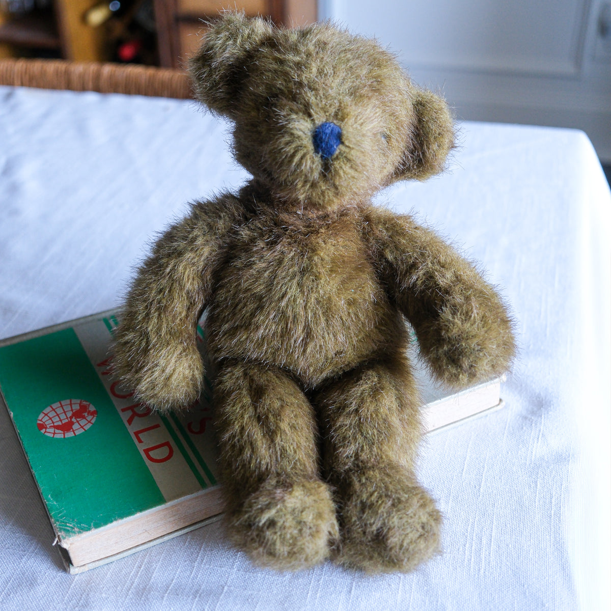 Vintage Small Brown Bear "Cocoa" Toy 1995