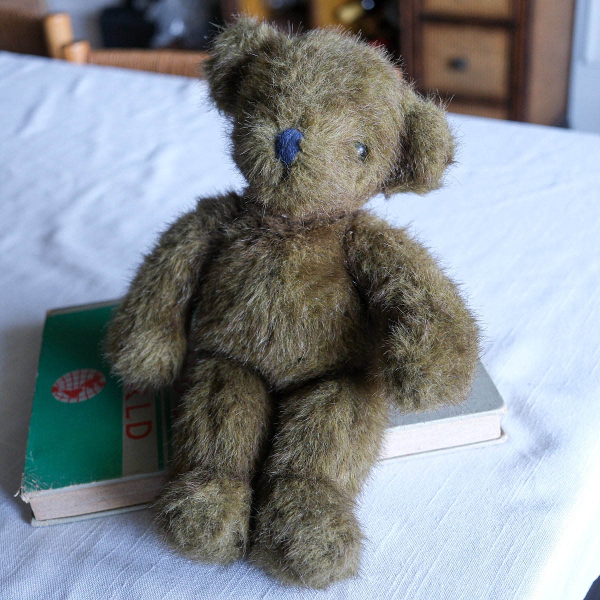 Vintage Small Brown Bear "Cocoa" Toy 1995